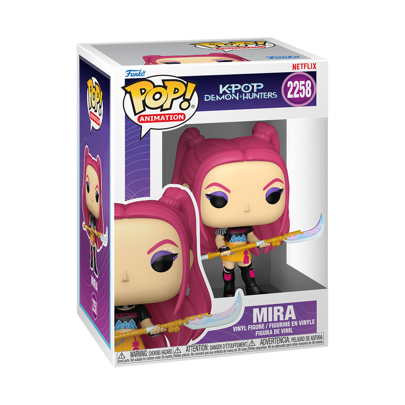 Funko Pop Anime! KPop Demon Hunters – Mira Vinyl Figure #2258