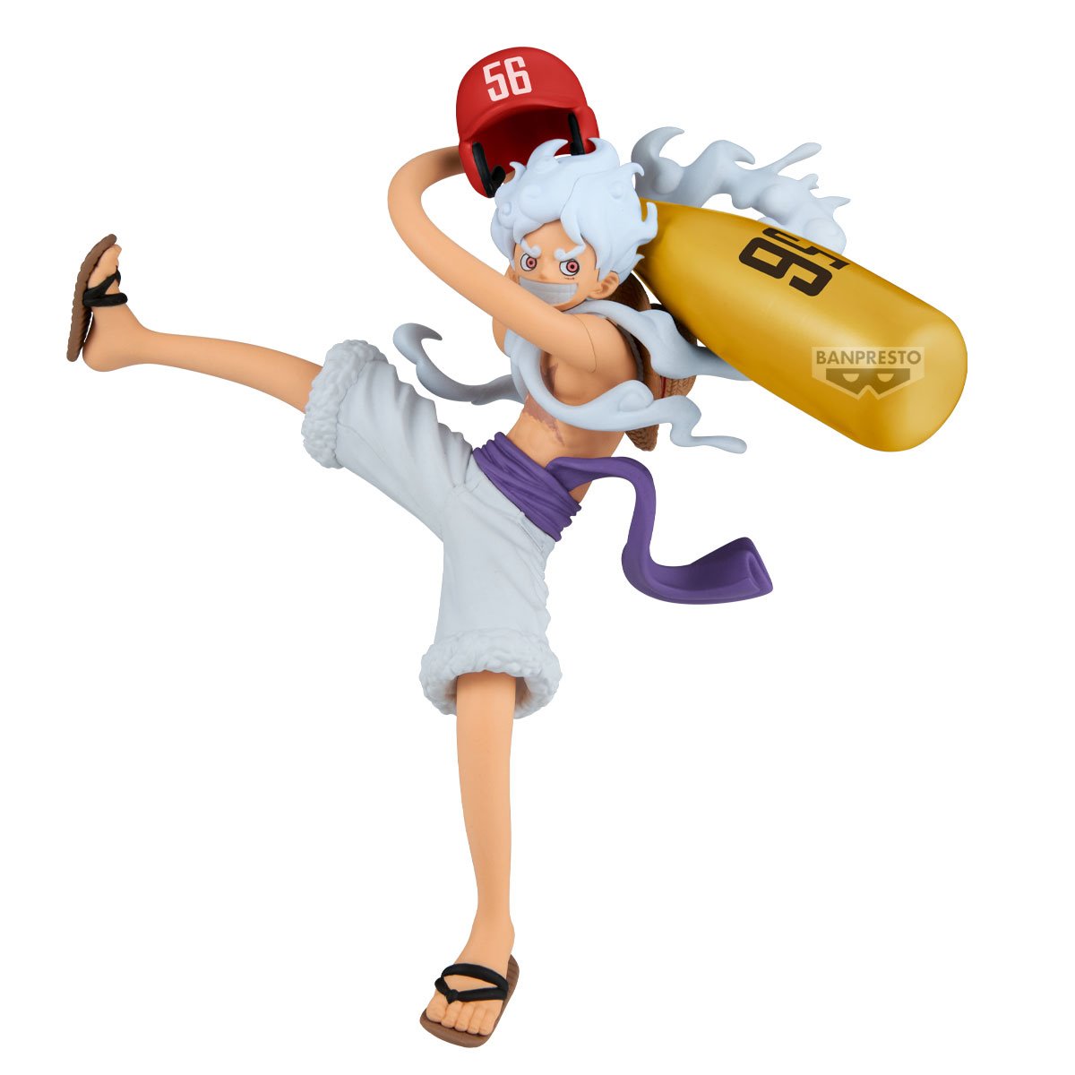 Banpresto - One Piece - Battle Record - Monkey.D.Luffy Gear5 II Statue