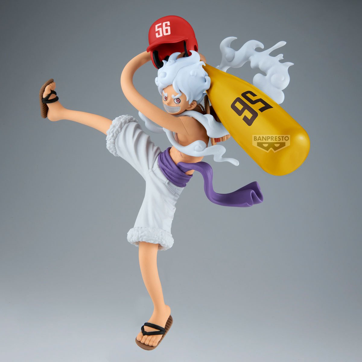 Banpresto - One Piece - Battle Record - Monkey.D.Luffy Gear5 II Statue