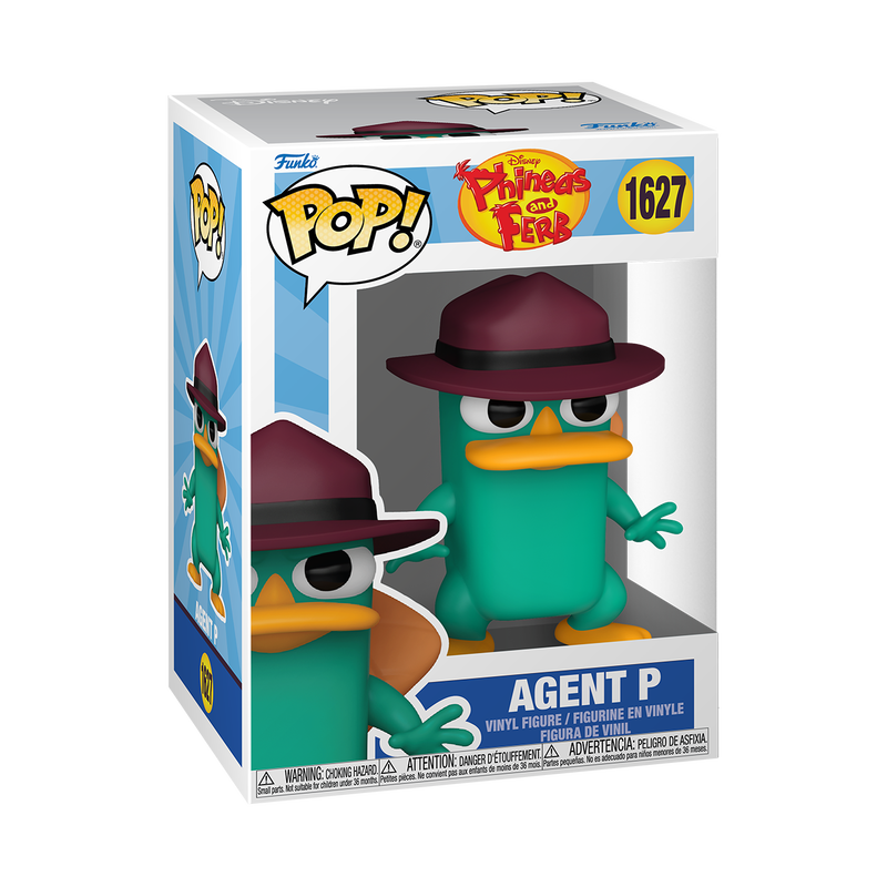 Funko Pop! Disney Phineas and Ferb - Agent P Vinyl Figure #1627