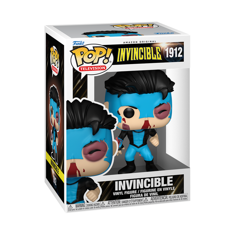 Funko Pop! TV: Invincible - Invincible (Conquest Battle Damaged) (Bloody) Vinyl Figure #1912