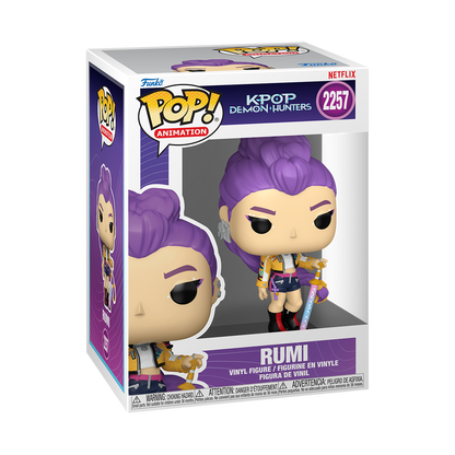 Funko Pop! K-Pop Demon Hunters Vinyl Figure - Bundle Set of 3 – Rumi, Mira & Zoey