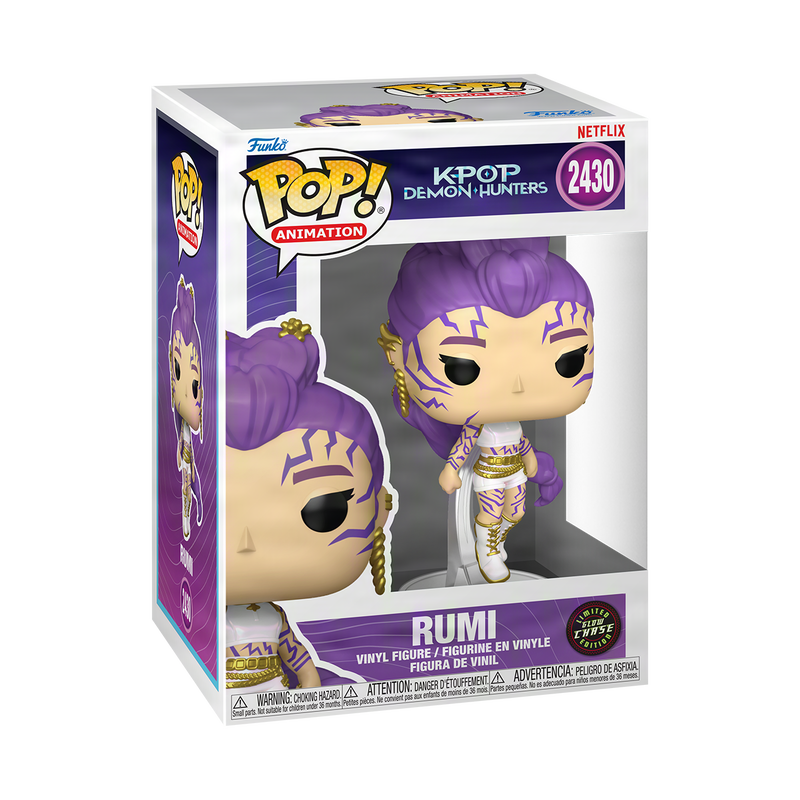 Funko Pop! Anime:  K-Pop Demon Hunters [CHASE] - Rumi #2430