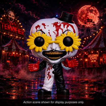 Funko Pop! Movies: Terrifier Art the Clown w/ Glasses [Chase] Vinyl Figure #1593